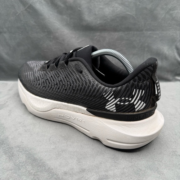 Under Armour HOVR Infinite Pro Men’s 11 Black White Running Shoes Athletic - Picture 6 of 14